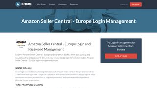 
                            7. Amazon Seller Central - Europe Login Management - Team Password