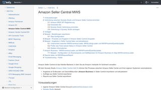 
                            10. Amazon Seller Central MWS - Synesty Studio Documentation ...