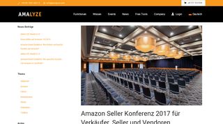 
                            9. Amazon Seller Konferenz 2017 für Verkäufer, Seller und Vendoren ...