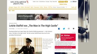 
                            13. Amazon-Serie: Letzte Staffel von „The Man in The High Castle ...