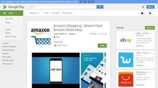 
                            8. Amazon Shopping - App su Google Play