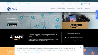 
                            8. Amazon Shopping | Apps | Globe