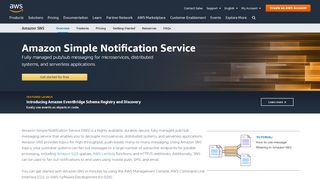 
                            8. Amazon Simple Notification Service (SNS) | AWS