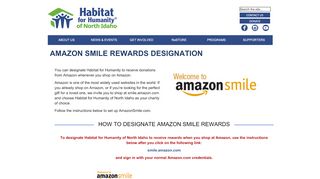 
                            11. AMAZON SMILE REWARDS DESIGNATION | Habitat for Humanity ...