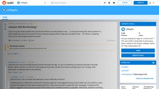 
                            4. Amazon Still Not Working ! : PlayOn - Reddit