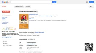 
                            11. Amazon Success Story