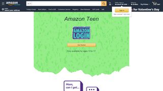 
                            8. Amazon Teen: Get your own login - Amazon.com