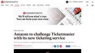 
                            9. Amazon to challenge Ticketmaster with its new ticketing service | The ...