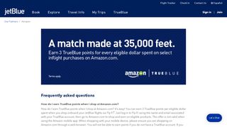 
                            10. Amazon | TrueBlue | JetBlue - Sign In