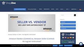 
                            8. Amazon Vendor vs. Seller - Wo liegt der Unterschied? - ShopDoc