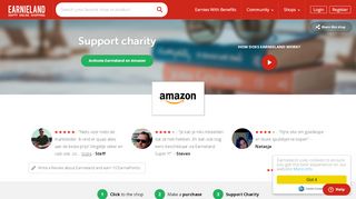 
                            10. Amazon Vip Support charity | Earnieland