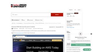 
                            8. Amazon Web Services Account Creation - Knowledgebase / Account ...
