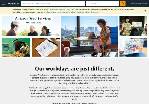 
                            13. Amazon Web Services | Amazon.jobs