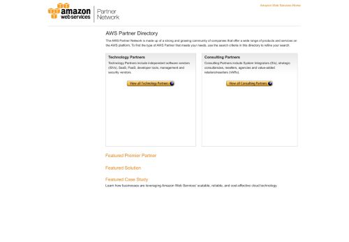 
                            7. Amazon Web Services - Find an AWS Solution Provider - AWS Partner ...