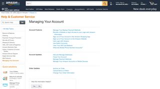 
                            5. Amazon.ca Help: About Problems Signing In