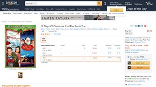 
                            12. Amazon.com: 12 Days Of Christmas Eve/The Santa Trap: Steven ...