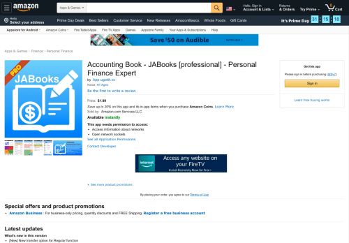 
                            12. Amazon.com: Accounting Book - JABooks [professional] - Personal ...