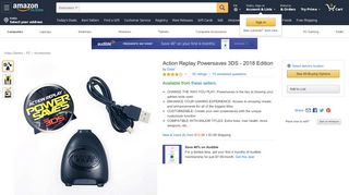 
                            6. Amazon.com: Action Replay Powersaves 3DS - 2018 Edition ...