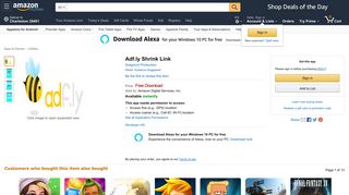 
                            7. Amazon.com: Adf.ly Shrink Link: Appstore for Android