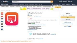 
                            12. Amazon.com: AirPlay Mirroring Receiver: Appstore for Android