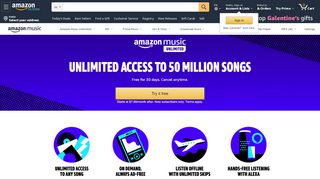 
                            5. Amazon.com: Amazon Music Unlimited