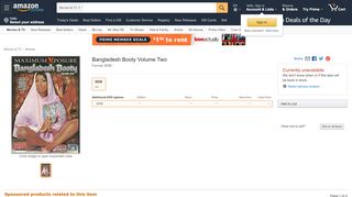 
                            4. Amazon.com: Bangladesh Booty Volume Two: Movies & TV