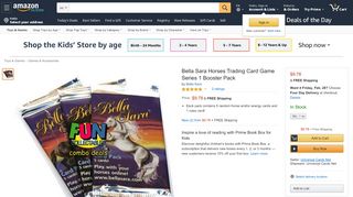 
                            12. Amazon.com: Bella Sara Horses Trading Card Game Series 1 ...