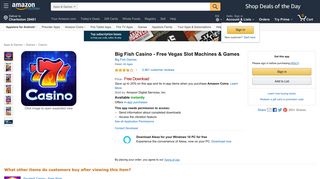 
                            12. Amazon.com: Big Fish Casino – Free Vegas Slot Machines & Games ...