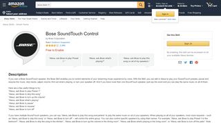 
                            7. Amazon.com: Bose SoundTouch Control: Alexa Skills