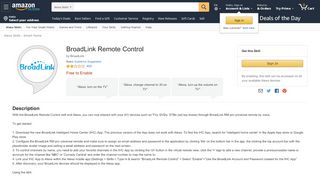 
                            9. Amazon.com: BroadLink Remote Control: Alexa Skills