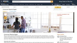 
                            11. Amazon.com: Consumer Reports Digital: Memberships and ...