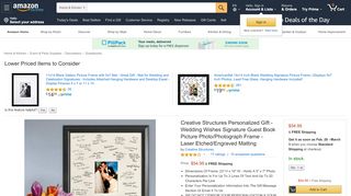 
                            8. Amazon.com: Creative Structures Personalized Gift - Wedding Wishes ...