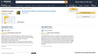 
                            6. Amazon.com: Customer reviews: AVG AntiVirus PRO for Android ...