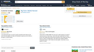 
                            9. Amazon.com: Customer reviews: Big Farm: Mobile Harvest
