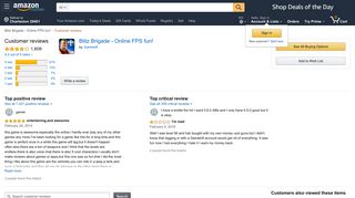 
                            9. Amazon.com: Customer reviews: Blitz Brigade - Online FPS fun!