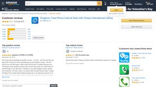 
                            13. Amazon.com: Customer reviews: Dingtone: Free Phone Calls & Texts ...