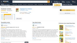 
                            7. Amazon.com: Customer reviews: Highlights For Children