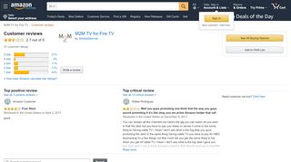 
                            9. Amazon.com: Customer reviews: M2M TV for Fire TV