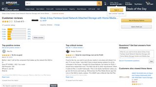 
                            12. Amazon.com: Customer reviews: QNAP HS-210 2-bay Fanless Quiet ...