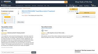 
                            7. Amazon.com: Customer reviews: REVIV3 PROCARE Treat Micro ...