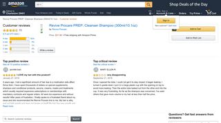 
                            8. Amazon.com: Customer reviews: Revive Procare PREP: Cleanser ...