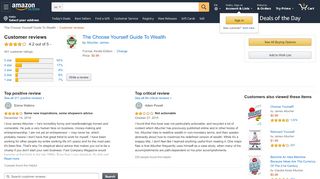 
                            9. Amazon.com: Customer reviews: The Choose Yourself Guide To Wealth