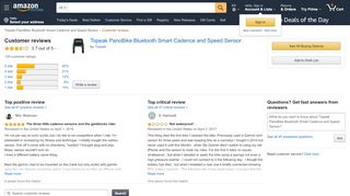 
                            6. Amazon.com: Customer reviews: Topeak PanoBike Bluetooth Smart ...
