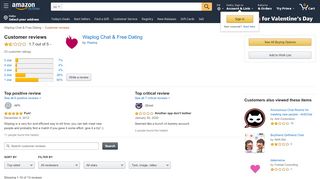 
                            12. Amazon.com: Customer reviews: Waplog Chat & Free Dating