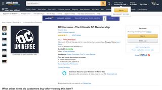 
                            9. Amazon.com: DC Universe - The Ultimate DC Membership: Appstore ...