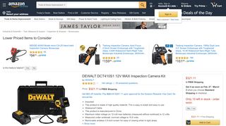 
                            9. Amazon.com: DEWALT DCT410S1 12V MAX Inspection Camera Kit ...