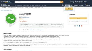 
                            11. Amazon.com: digitalSTROM: Alexa Skills