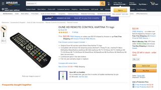 
                            10. Amazon.com: DUNE HD REMOTE CONTROL KARTINA TV logo ...