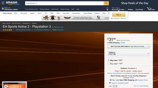 
                            11. Amazon.com: EA Sports Active 2 - Playstation 3: Video Games