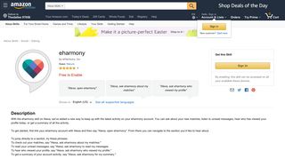 
                            8. Amazon.com: eharmony: Alexa Skills